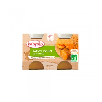 Purée de patate douce Babybio - 12 pots 130g