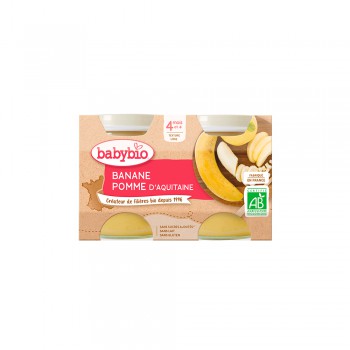 Purée de fruits Babybio - 12 pots 130g