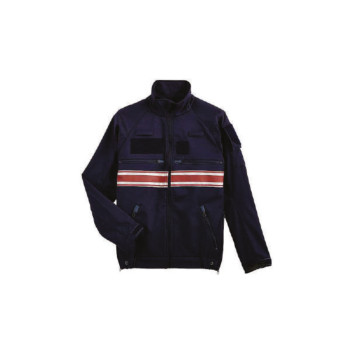 Blouson coupe-vent avec bandes