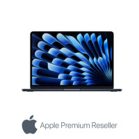 MacBook Air 15 pouces - M5 CPU 10 coeurs - GPU 10 coeurs - 16GB - 512GB SSD - Midnight
