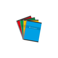 Cahier conq broché 17x22 cm - 192p - 70g - petits carreaux