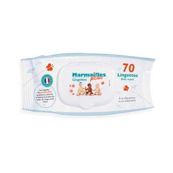 Lingettes bébé Marmaille plus