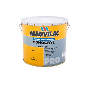 Peinture Monocryl 2.1 mat blanc cal 10LT