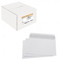 Boîte de 500 enveloppes blanches 11x22 siligom