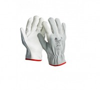 Gants cuir fleur