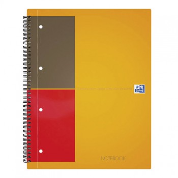 Cahier notebook A4 spiral 5x5 - 160P