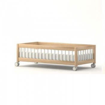 Lit d'appoint bas pour enfant + 2 ans + matelas