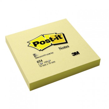 Post it 76x76 notes - jaune