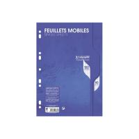Paquet de 200 pages copie simple a4 perforées grands carreaux 90g