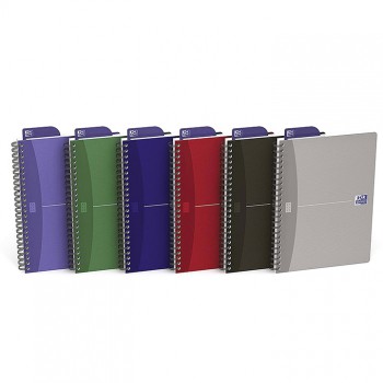 Cahier spirale oxford essentials A4 5x5 90g - 180p