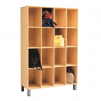 Meuble range sacs 16 cases sans portes - WESCO