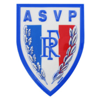 Ecusson manche ASVP - fixation sur velcro