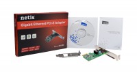 NETIS AD1103 Carte réseau PCI-Express Gigabit + Low Profile