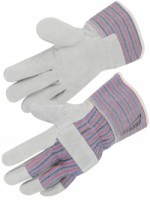 Gants docker Paume cuir croûte bovin