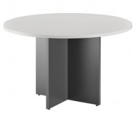 Table ronde pied croix excellens d100 - 4 places