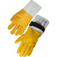 Sur-gants pour électriciens en tout cuir