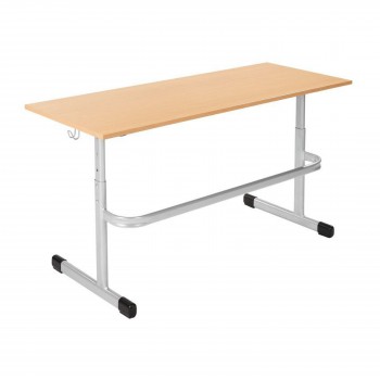 Table scolaire reglable double