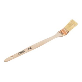 Pinceau brosse radiateur coudée sur plat n°60