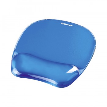 Tapis de souris repose-poignet fellowes crystal gel