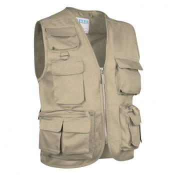 Gilet safari multipoche