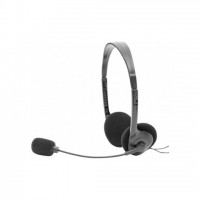 Casque stéréo ajustable avec micro - prise usb noir