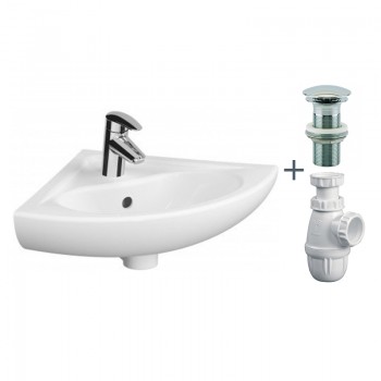 Lave-mains angle complet