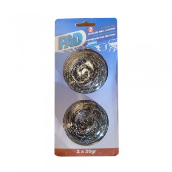 2 boules inox pad 20g