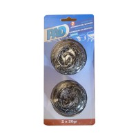 2 boules inox pad 20g