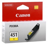 Cartouche Canon CLI-451Y jaune