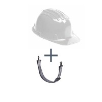 Casque de chantier standard - blanc