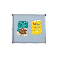 Vitrine d'affichage extérieur fond blanc 15A4