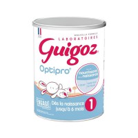 Lait infantile 1er Age Guigoz Optipro - 6 boites 900g