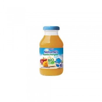 Jus de fruits Naturnes 6 mois - Pomme Mangue Bio - 12 bouteilles 20cl