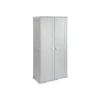 Armoire haute PVC - 2 portes battantes