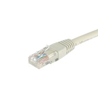 Cable rj45 catégorie 6 u/utp gris - 2m