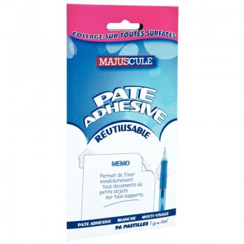 Pate adhesive pre-decoupes 96 pastilles