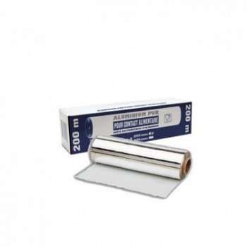 Rouleau aluminium boite distributrice 200mx30cm