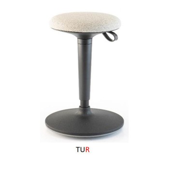 Tabouret assis-debout dynamique et ergonomique
