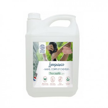 Lotion lavante bébé bio (mains, corps et cheveux) - 5L