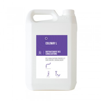 Biotraitement préventif des canalisations - COLOWAY - 5L