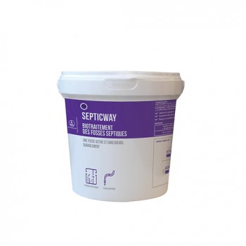 Biotraitement des fosses septiques - SEPTICWAY - 1kg