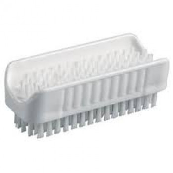 Brosse a ongles alimentaire 2 faces avec poignee