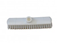 Brosse pour balai brosse blanc contact alimentaire 22cm