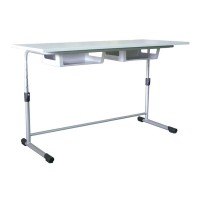 Table monoplace réglable BERIVE 70x50 cm T1 à T3