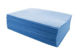Lavettes différent coloris non tissees alveolees 35x50cm biottiss super cca
