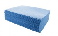 Lavettes différent coloris non tissees alveolees 35x50cm biottiss super cca