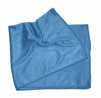 Serpilliere microfibre bleue 45x60cm