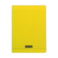 Cahier polypro A4 grands carreaux - 96p