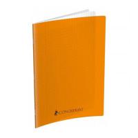 Cahier polypro A4 grands carreaux - 192P