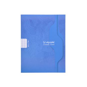 Cahier piqure 17x22 cm - 96P - grands carreaux